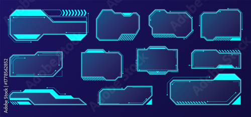 Vibrant UI composition combining soft gradients and glowing blue accents.