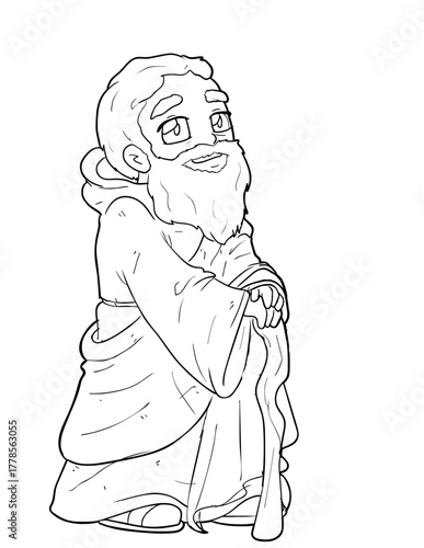 Saint Paul the Apostle Coloring Page
