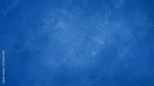 Deep Sapphire Blue and Navy Abstract Watercolor Texture with Soft, Blended Cloud. Washes and Subtle Tonal with Atmospheric, and Tranquil Backdrop. deal for Serene, Corporate, Artistic