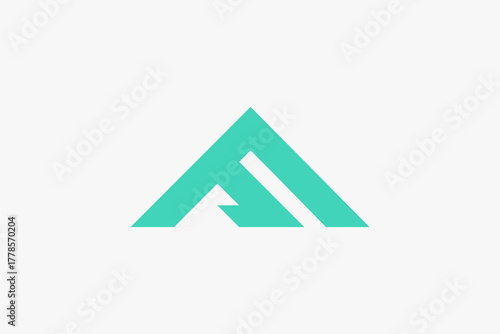 Free Download Letter RF and mountain logo - GFXLoad