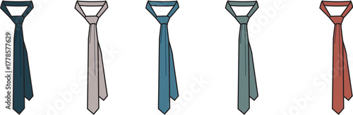 Stylish Necktie Collection Versatile Designs and Color Palette for Every Occasion
