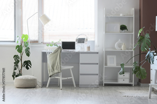 Interior of modern office w...