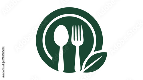 Sustainable food service symbol