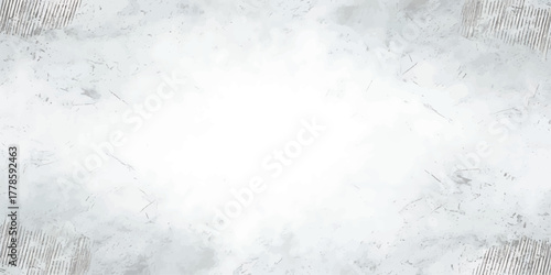 Abstract blue sky and white snow grunge background texture with space for text and winter holiday pattern