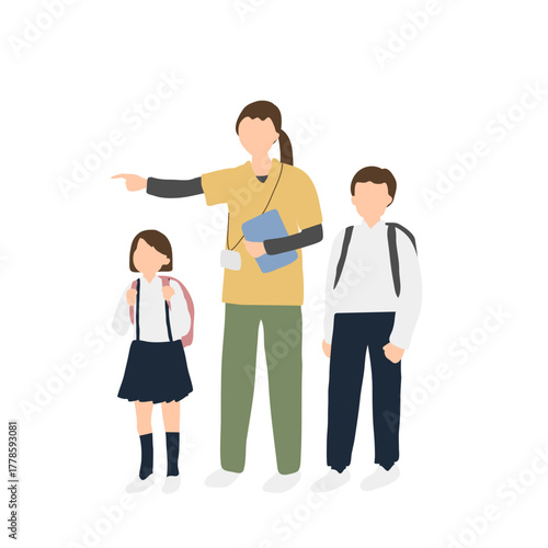 放課後デイサービス ／ 指さし案内