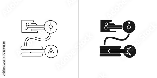 Electronic component icon