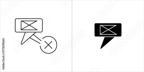 Message not sent or error notification
