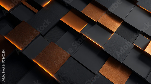 Wallpaper Mural 未来的な構造と熱を帯びた光を表現するテクノロジーのイメージ Torontodigital.ca