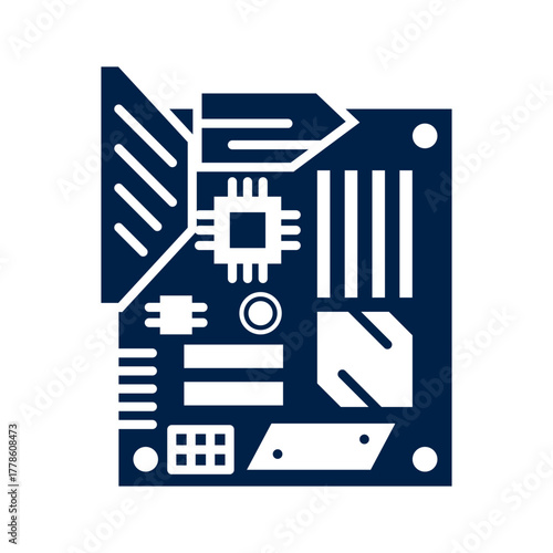 Motherboard vector illustration icon design trendy