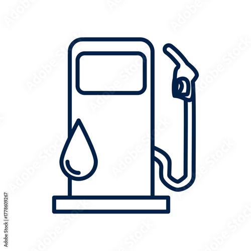 Gas station vector illustration icon design trendy