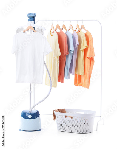 Modern steamer for clothes ...