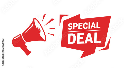 Special Deal Banner Design – Modern Promotional Vector Illustration