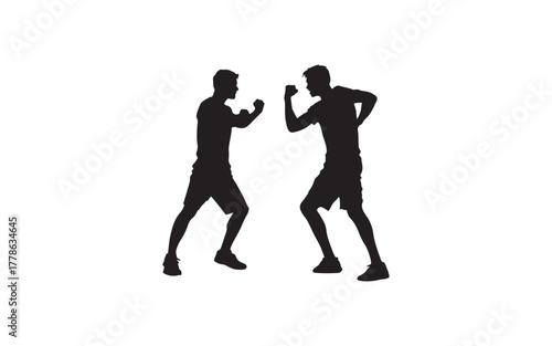 silhouette of a couple dancing tango