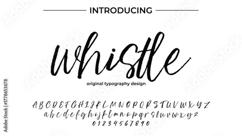 Whistle - Elegant Script Font for Smooth Handwritten Design and Creative Typography