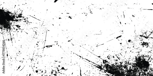 Different distressed black grain texture Distress overlay vector scratched grunge urban.