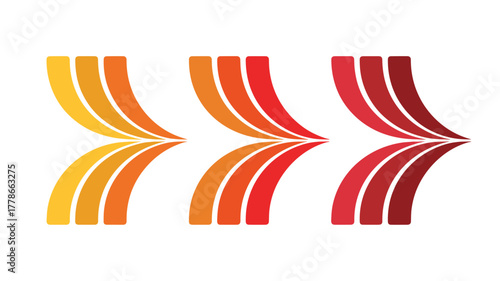 Fast moving arrow. Dynamic arrow representing speed, acceleration, forward, goal.arrow, target, business, fast, striped, transparent, design, signs, future, right, acceleration, direction,