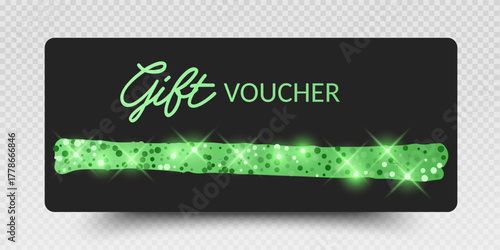 Luxury gift vouchers and gift Card. Elegant template for a festive gift card. Vector set