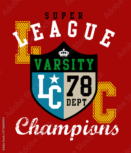 Sport Symbol vector illustration for your t shirt