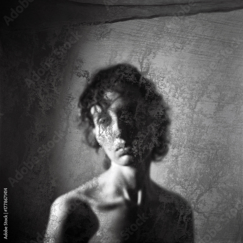 Monochrome Portrait of a Woman