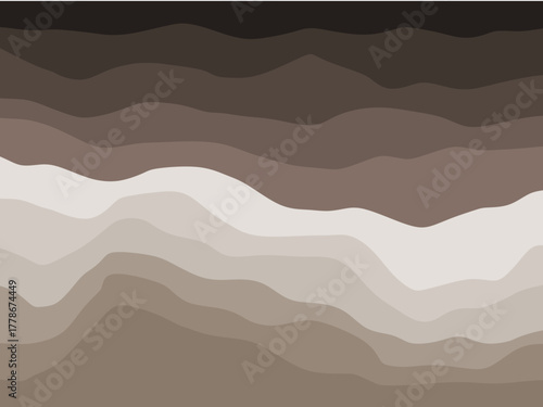 Abstract soil and rock layers