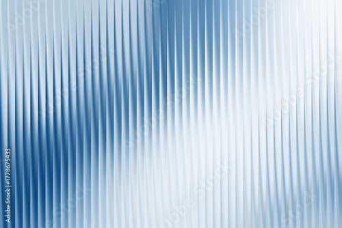 Abstract blue and white background with vertical lines creating a sense of depth and texture