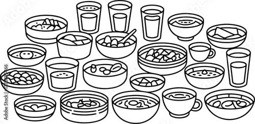 Standing Majestic Red Deer Stag or Elk with Large Antlers Vector Illustration