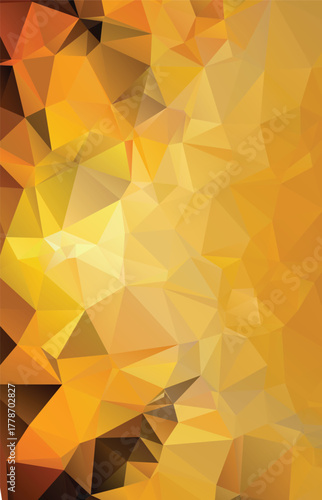 Abstract Low Poly Dimensions , Low Poly Motion Universe