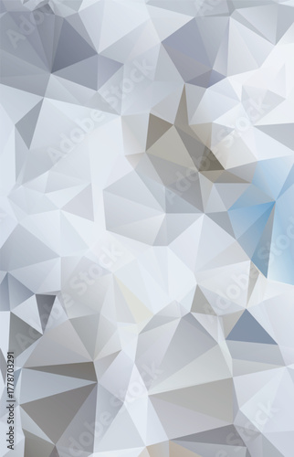 Abstract Low Poly Dimensions , Low Poly Motion Universe