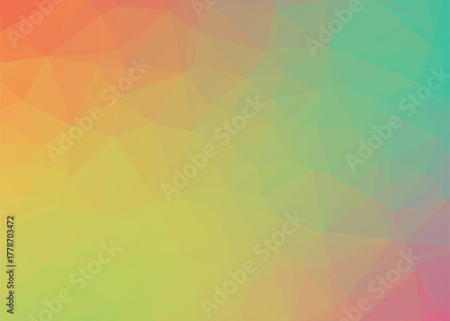 Abstract Low Poly Dimensions , Low Poly Motion Universe