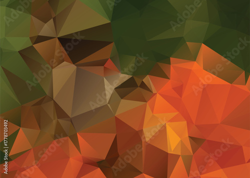 Abstract Low Poly Dimensions , Low Poly Motion Universe