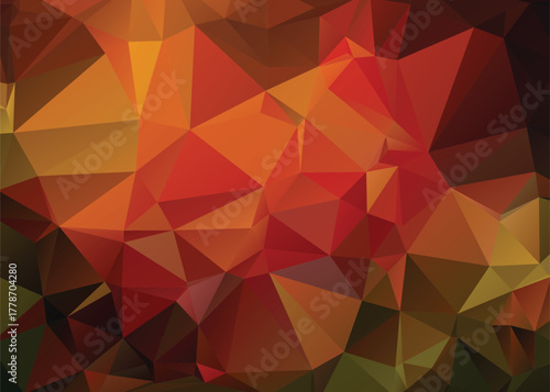 Abstract Low Poly Dimensions , Low Poly Motion Universe