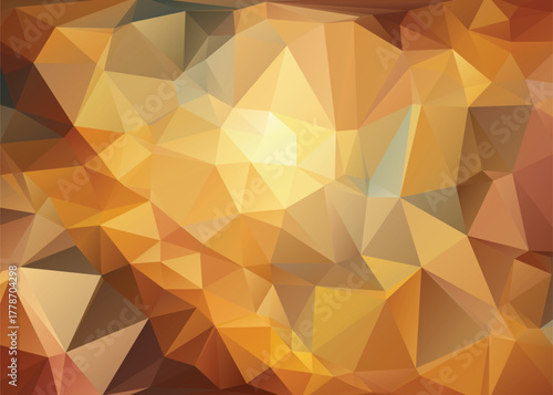 Abstract Low Poly Dimensions , Low Poly Motion Universe