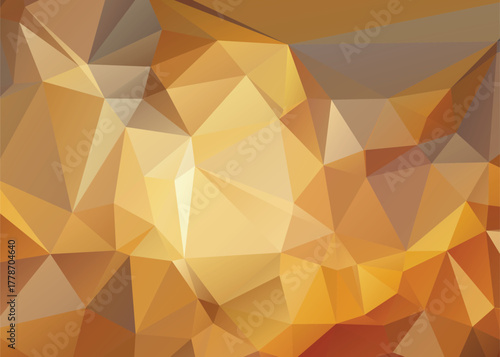 Abstract Low Poly Dimensions , Low Poly Motion Universe