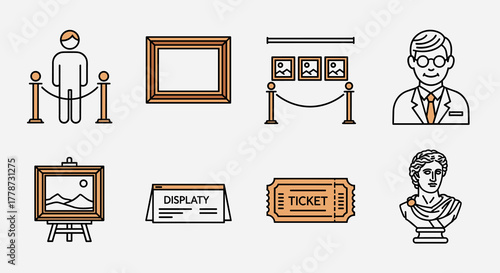 Museum Visit Preparation: Exploring Art Exhibits and Purchasing Tickets – A Day of Cultural Enrichment, Enjoying Paintings, Sculptures, and History, Perfect for Education, Tourism, and Artistic Apprec