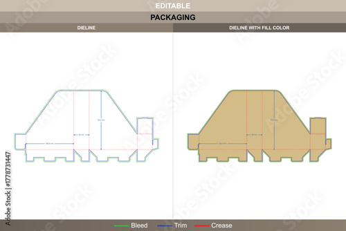 Custom dimensions file pockets file holders dieline crafted through vector mapping refining printing tone packaging fold die line setup defines strong pocket arrangement system