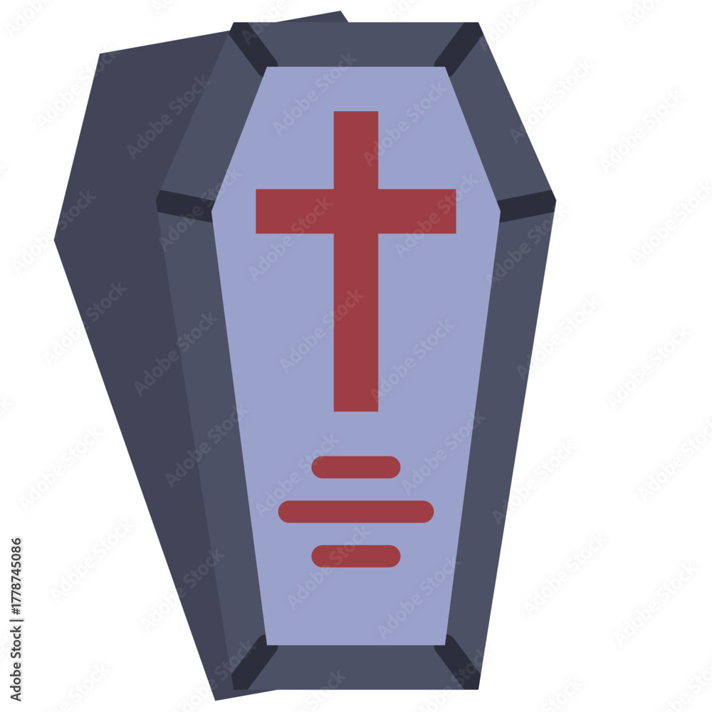 Obraz premium Coffin Death.