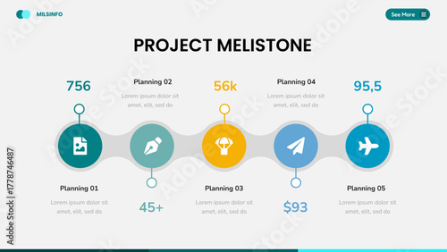 Project Milestone Infoghraphic
