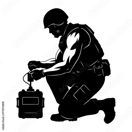 Soldier defusing device military bomb disposal