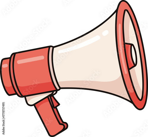 amplifying voices making your message heard loud and clear to the world, isolated on transparent background