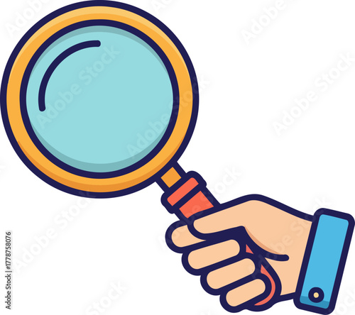 sharpening focus illuminating insights and uncovering crucial information, isolated on transparent background