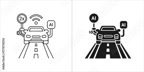 Autonomous vehicle with ai and sensor technology