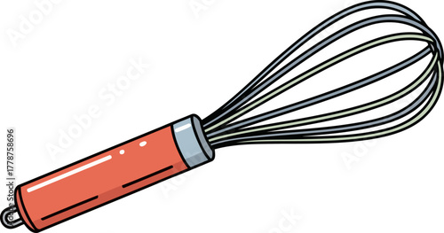 crafting culinary wonders this essential whisk inspires delicious homemade creations, isolated on transparent background