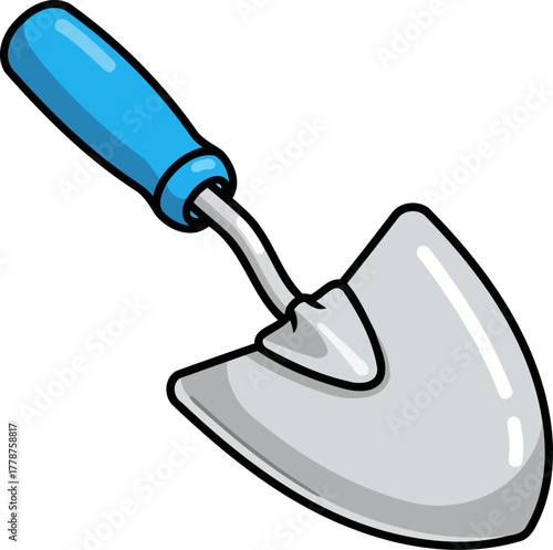 cultivating dreams a sturdy trowel for planting joy in every garden, isolated on transparent background