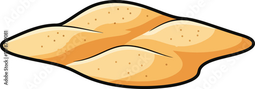 earthy textured swell subtle landscape element for grounding visual narratives, isolated on transparent background