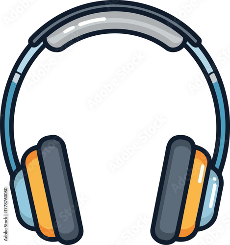 unplug and tune in experience pure audio bliss with modern headphone design, isolated on transparent background