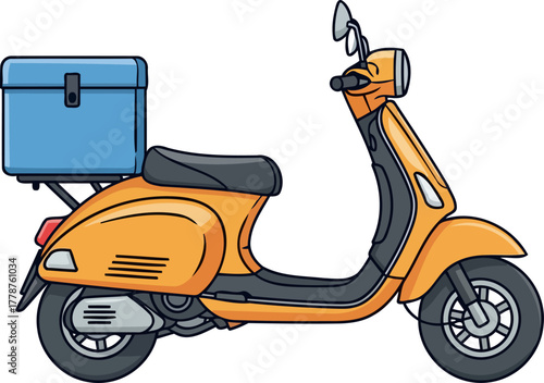 effortless city rides delivering happiness, speed, and convenience with a smile, isolated on transparent background