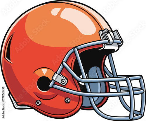 triumphs armor the iconic helmet of gridiron glory and unyielding athletic spirit, isolated on transparent background