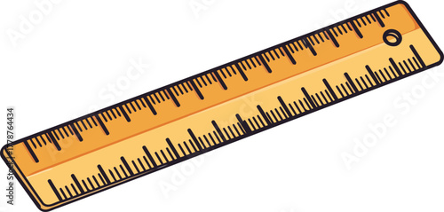 mastering measurement the foundational instrument for precise craft, learning, and design, isolated on transparent background
