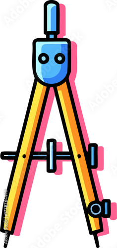 mastering form and function an icon of precision and creative measurement, isolated on transparent background