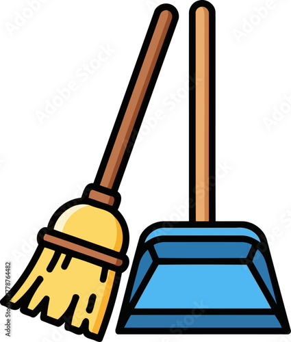 neatness redefined the iconic tools for maintaining a fresh and tidy home, isolated on transparent background